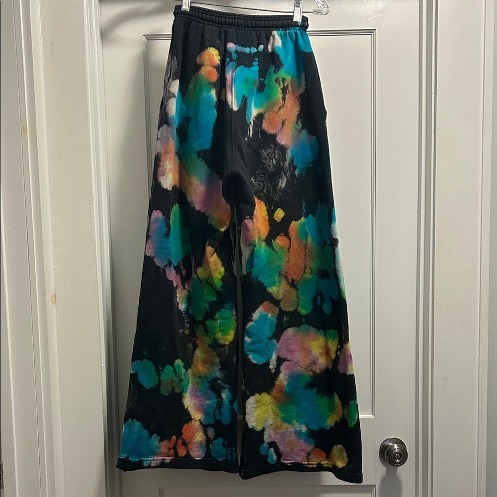 Big Bud Press Magic Waters Tie Dye Wide Leg Sweatpants - Size P, NWOT - Picture 6 of 10